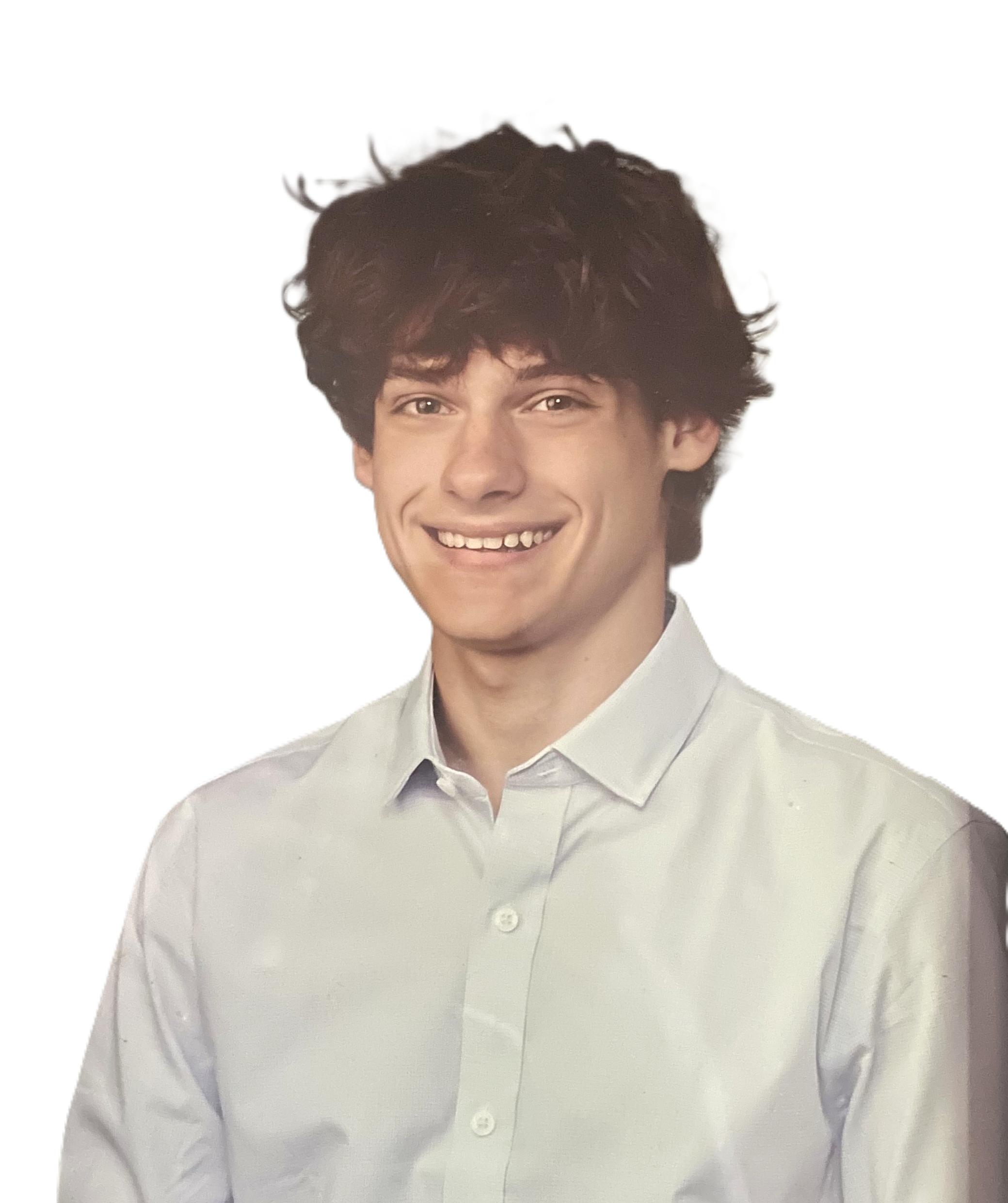 Matthew Bennett portrait on a clean white background